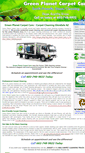 Mobile Screenshot of greenplanetcarpetcare.com